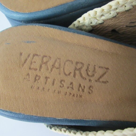 New Sundance Catalog Olivetta Mules in Ombre Teal Leather Size 38/US 8 - Picture 7 of 8